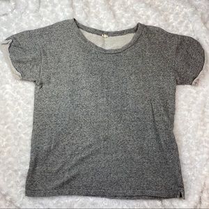 J Crew Short Sleeve Crew Neck Top Size Small